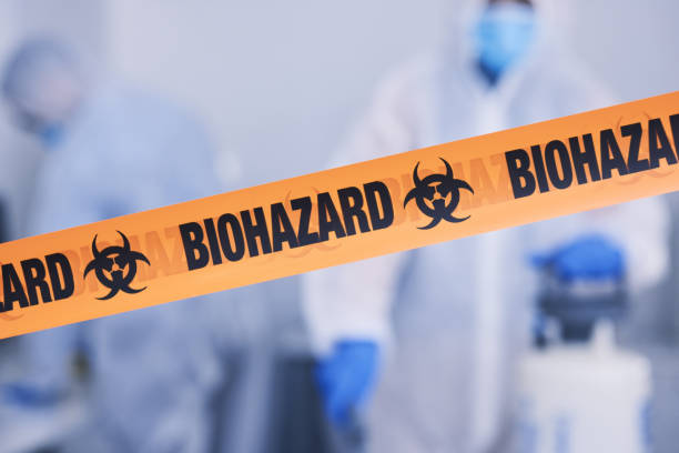 Professional Blood Cleanup technician working in Lafayette, IN